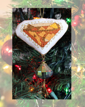 Jewel Ornaments Cross Stitch Pattern Download