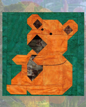Teddy Bear Bonanza Quilt (PDF Pattern)