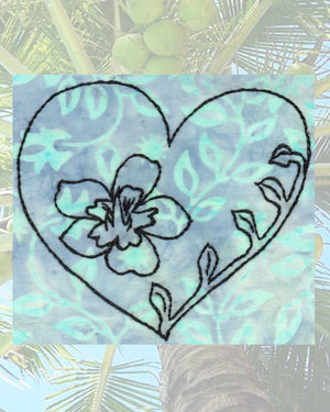 Hearts of Love Embroidery (PDF Pattern)