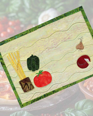 Dinner-on-us Placemats Quilt (PDF Pattern)