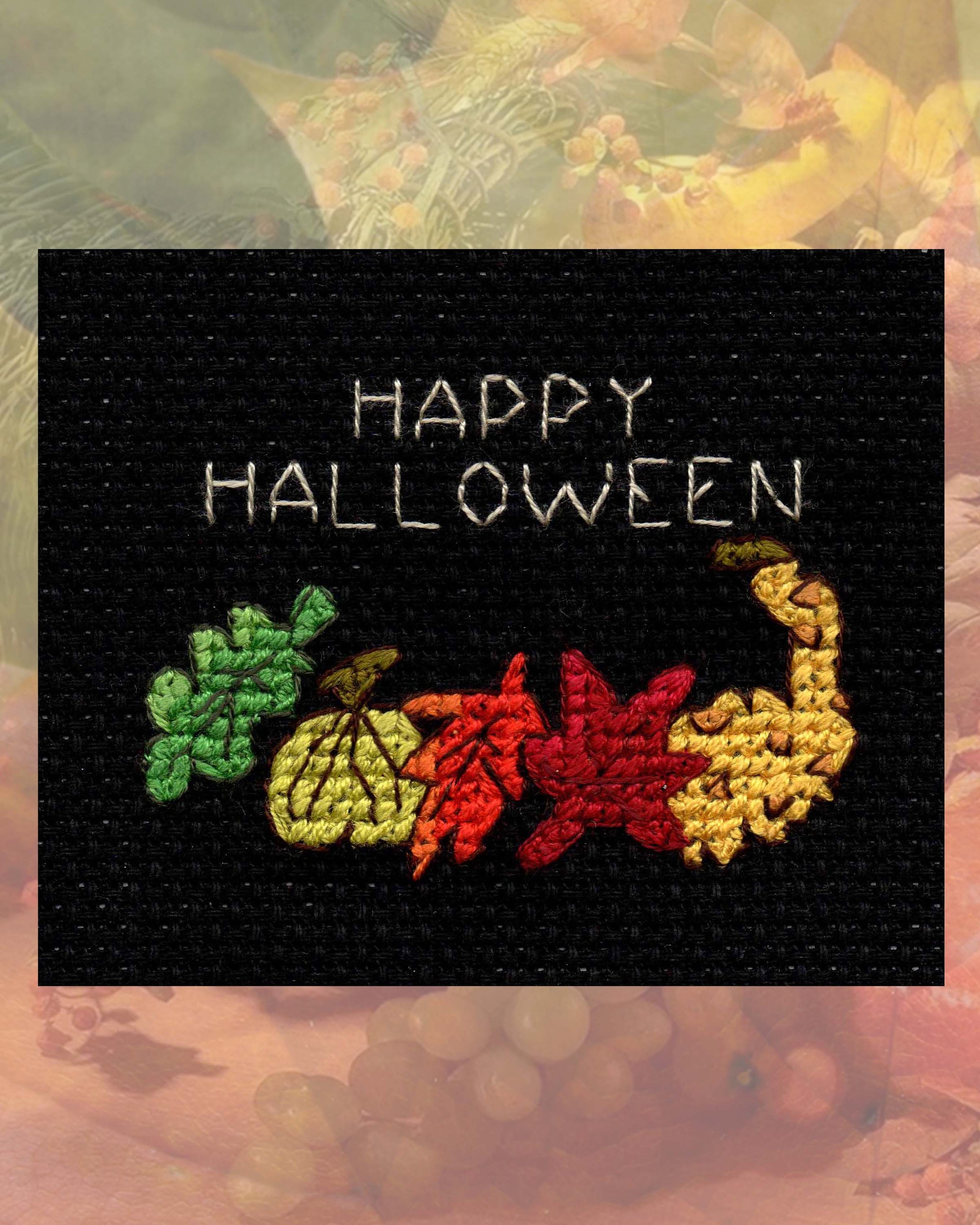 Halloween Night Cross Stitch Pattern Download