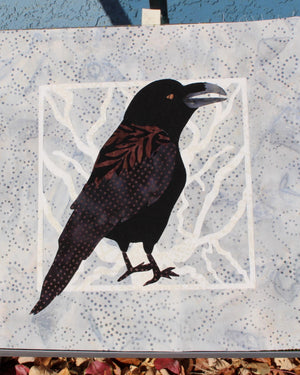 Raven of the Wood Quilt (PDF Pattern)