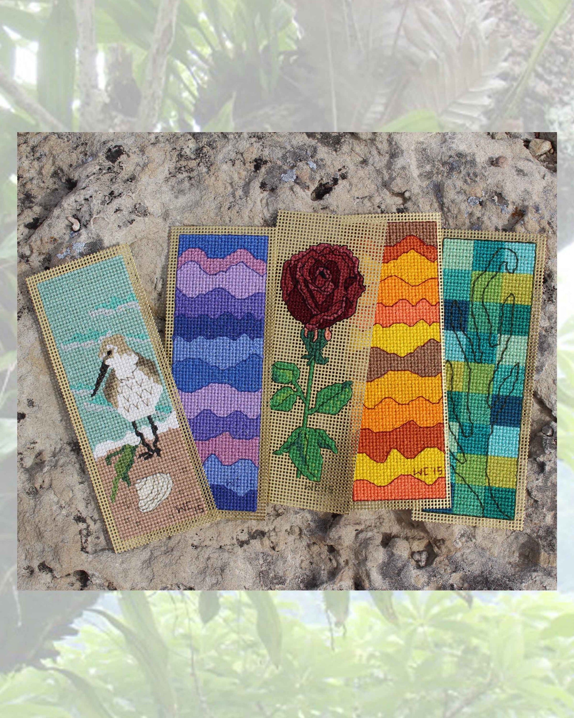 Sea to Garden Bookmarks Cross Stitch Pattern Download
