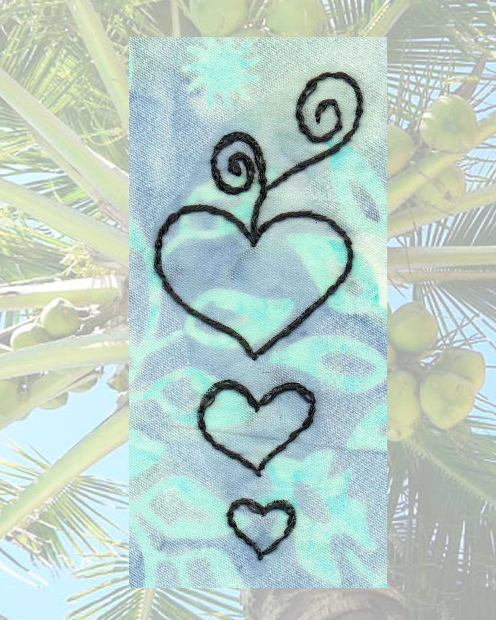 Hearts of Love Embroidery (PDF Pattern)