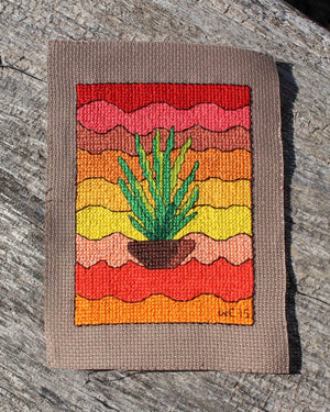 Yucca Pot Cross Stitch (PDF Pattern)
