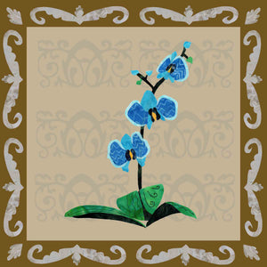 Wild Orchids Quilt Book (PDF Pattern)
