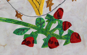 Seasonal Ornaments with Stained Glass Quilt (PDF Pattern)