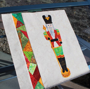 The Nutcracker with Stained Glass Quilt (PDF Pattern)