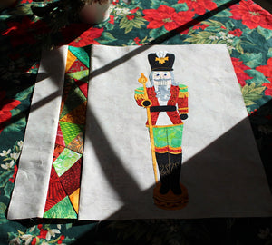 The Nutcracker with Stained Glass Quilt (PDF Pattern)