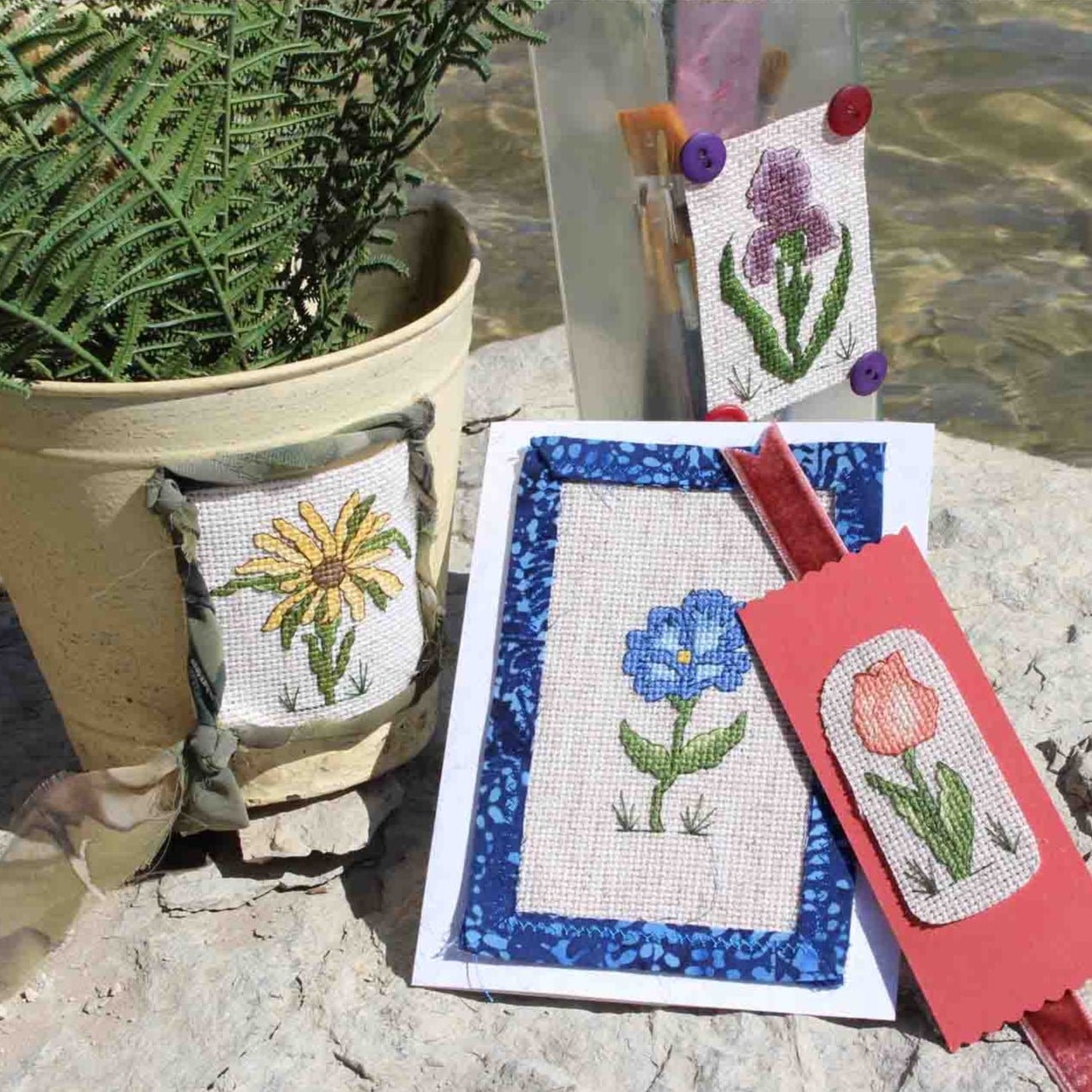 Antique Flower Cross Stitch Collection Download - Raspberry Lane Crafts