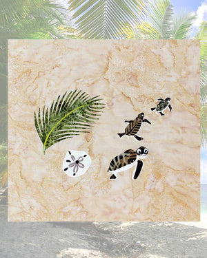 Beach Turtle Quilt Pattern Download - Raspberry Lane Crafts