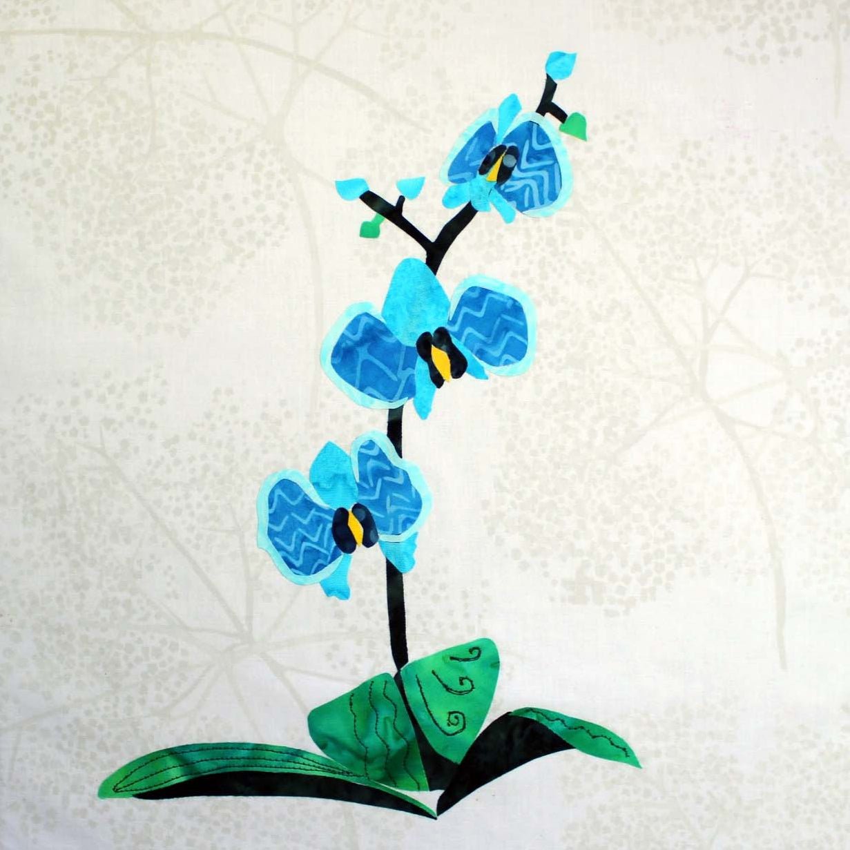 Blue Orchid Quilt Pattern Download - Raspberry Lane Crafts