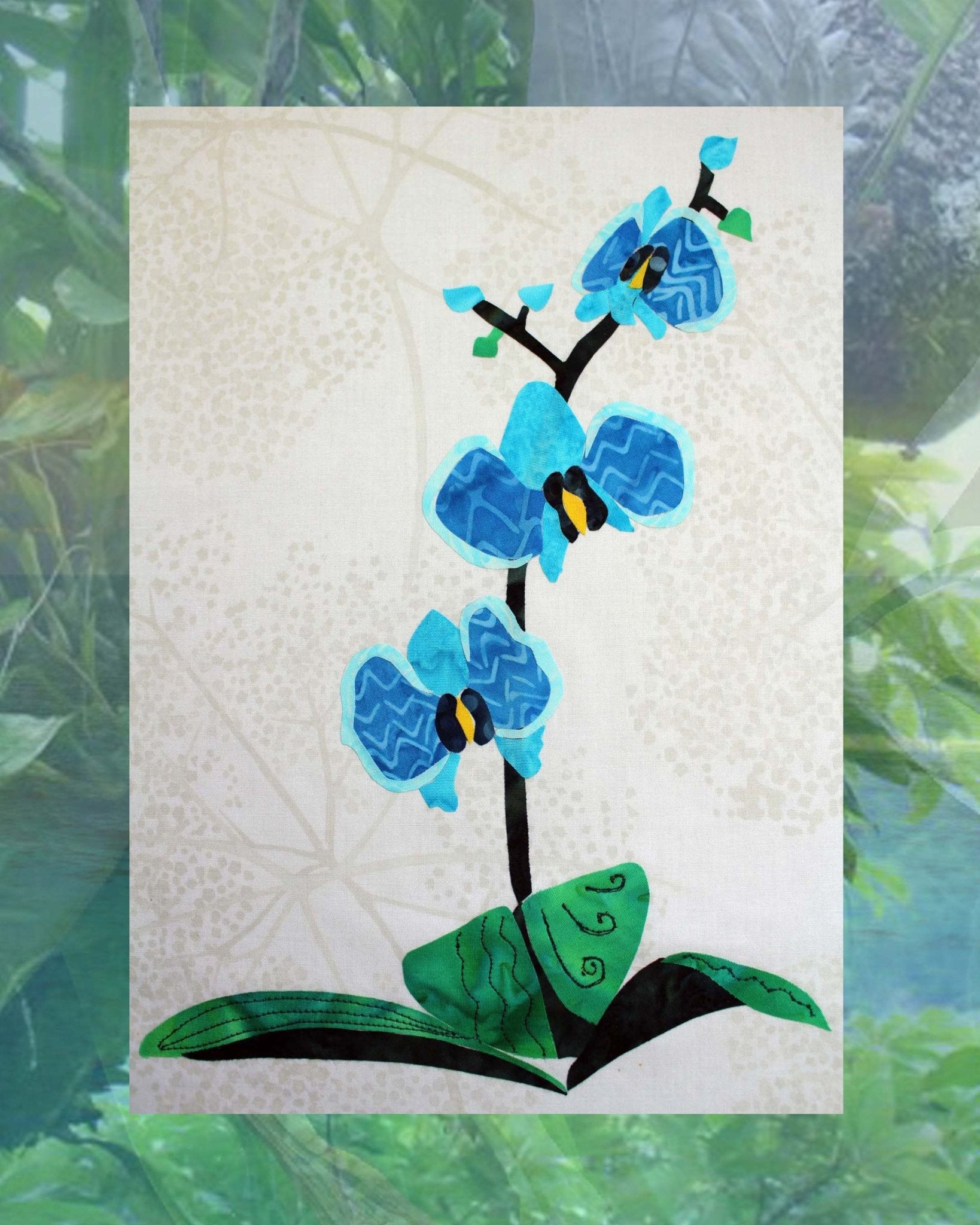 Blue Orchid Quilt Pattern Download - Raspberry Lane Crafts