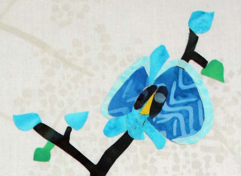 Blue Orchid Quilt Pattern Download - Raspberry Lane Crafts