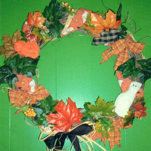Boo - rific Wreath Pattern Download - Raspberry Lane Crafts