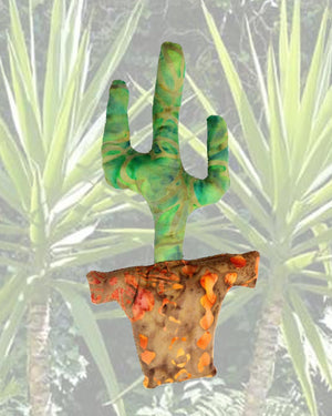 Cactus in Clay Pots Quilt Pattern Download - Raspberry Lane Crafts