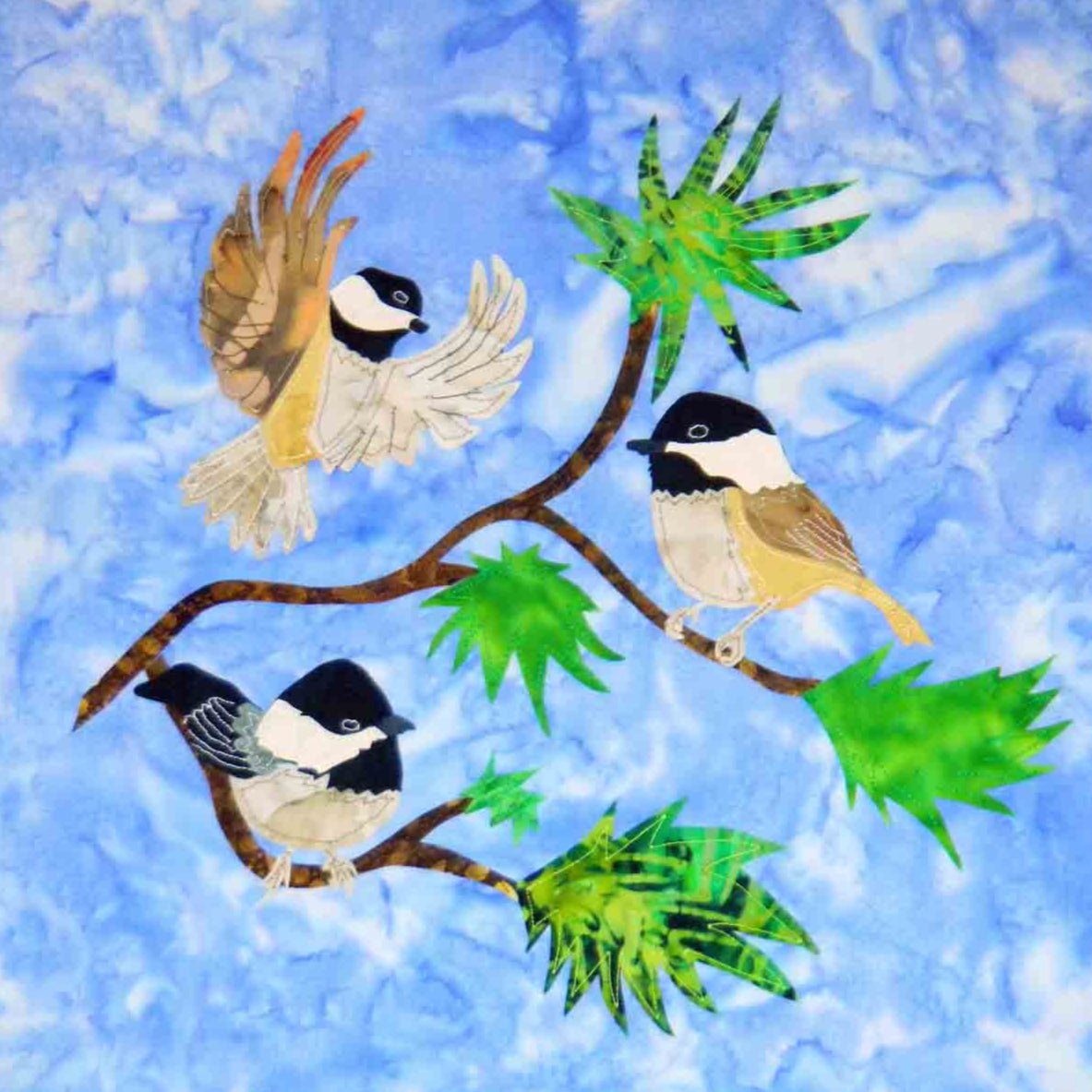 Chickadee Tree Quilt Pattern Download - Raspberry Lane Crafts
