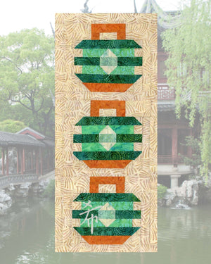 Chinese Lanterns Quilt Book Download - Raspberry Lane Crafts