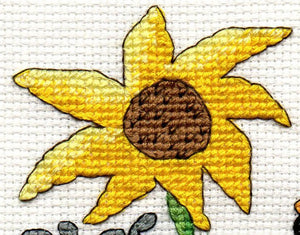 Crowflower Cross Stitch Pattern Download - Raspberry Lane Crafts