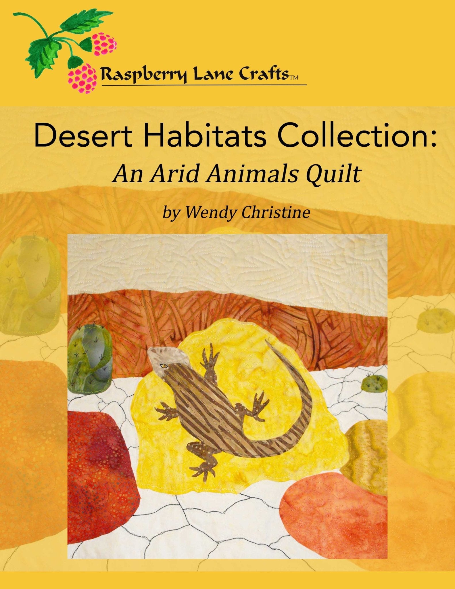 Desert Habitat Quilt Book Download - Raspberry Lane Crafts