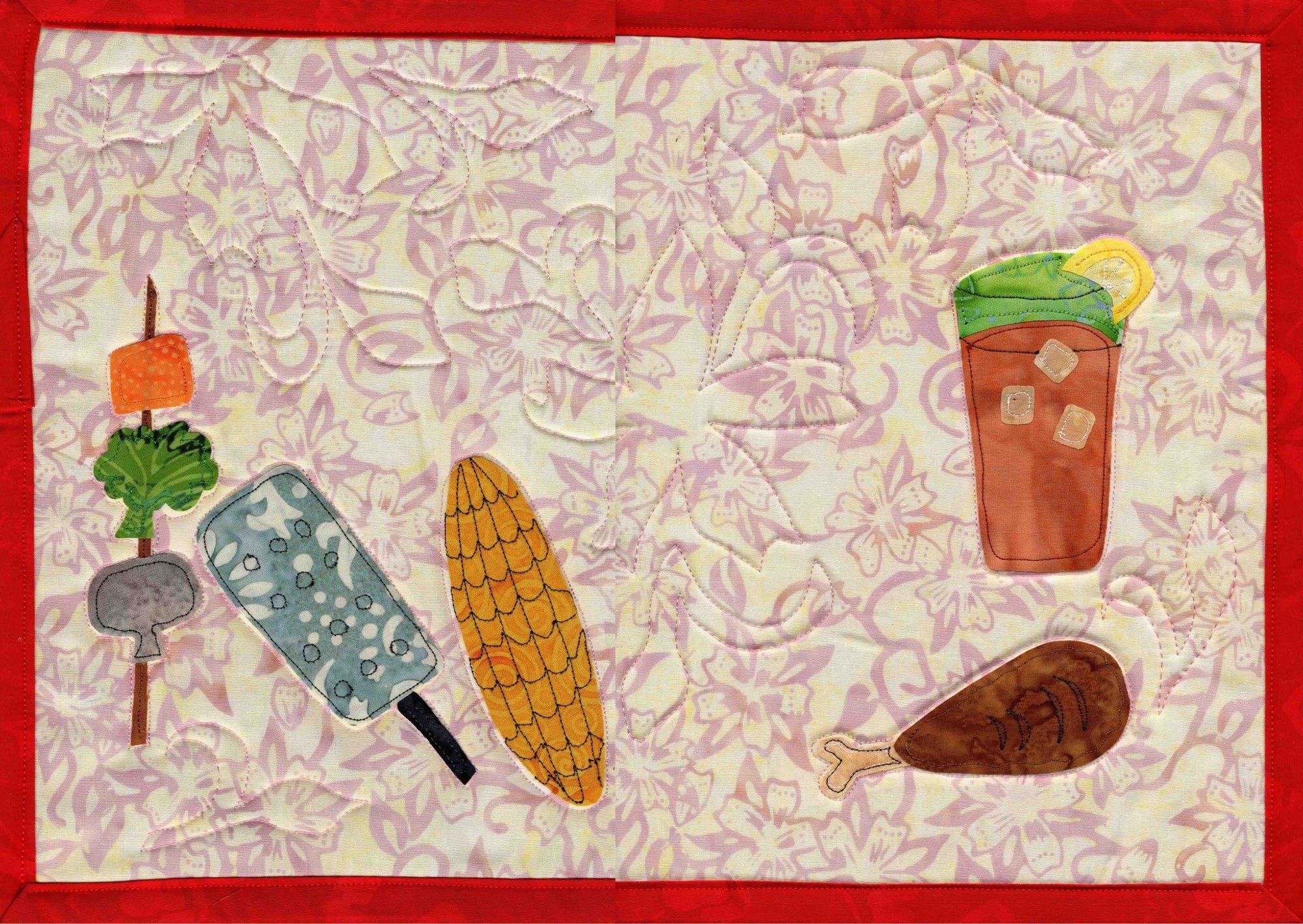 Dinner - on - us Placemats Quilt Pattern Download - Raspberry Lane Crafts