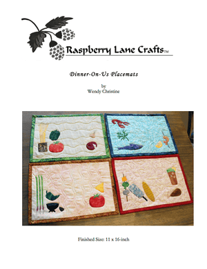 Dinner - on - us Placemats Quilt Pattern Download - Raspberry Lane Crafts