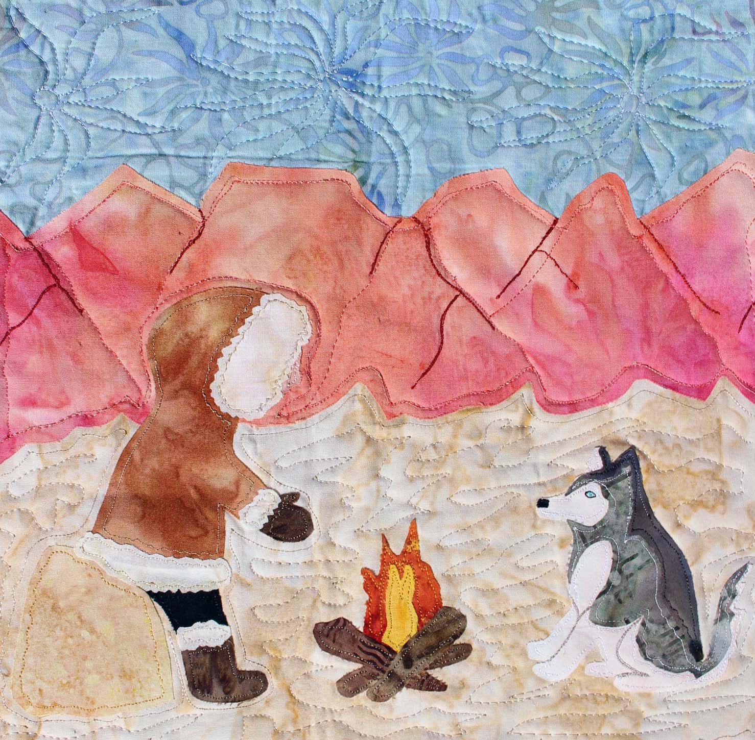 Dusk by the Fireside Quilt Pattern Download - Raspberry Lane Crafts