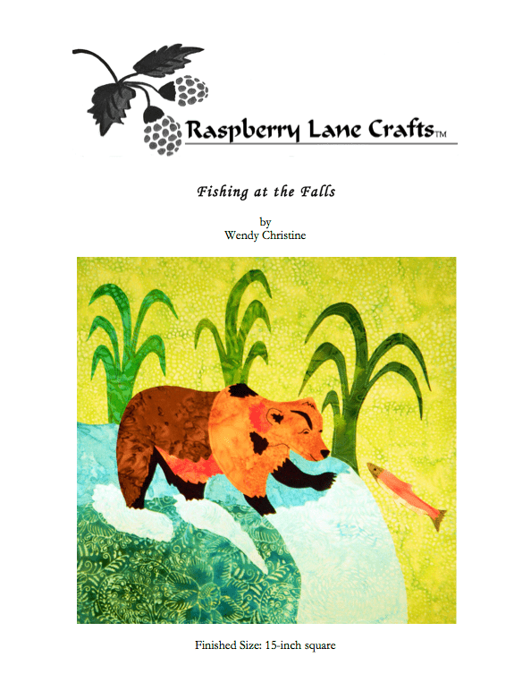 Fishing at the Falls Quilt Pattern Download - Raspberry Lane Crafts