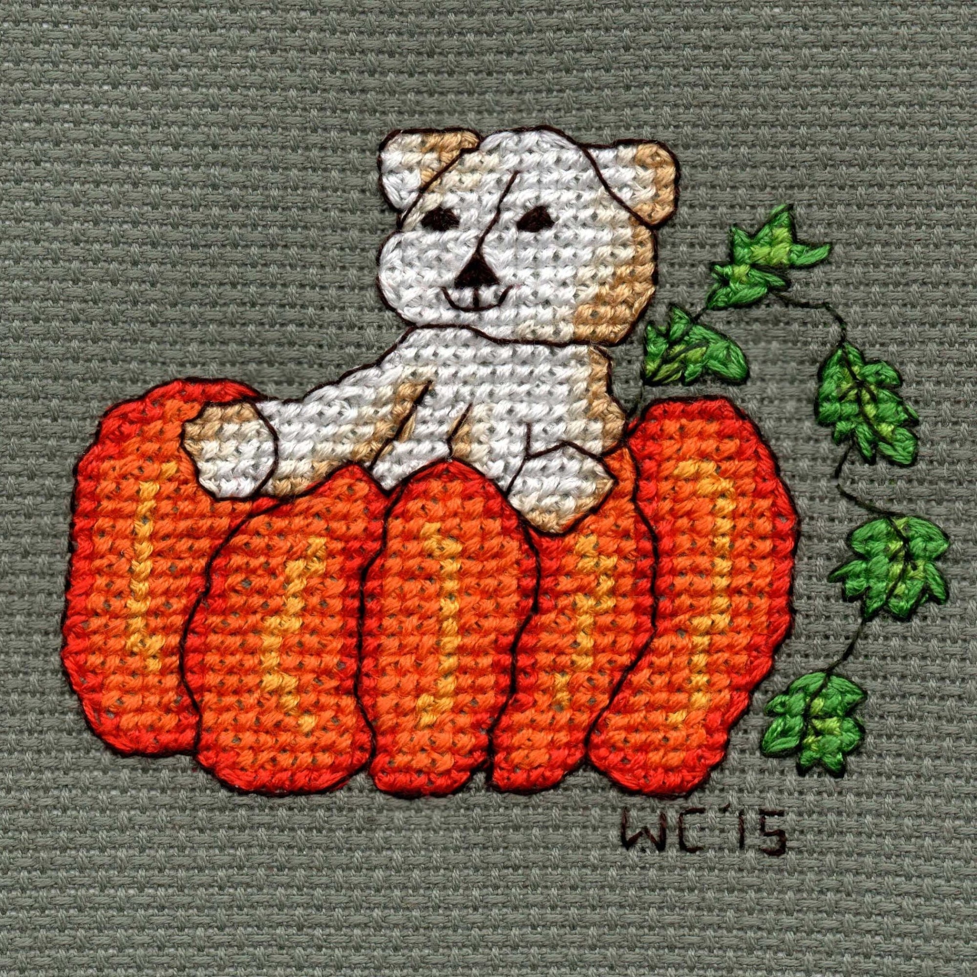 Four Scary Bears Cross Stitch Pattern Download - Raspberry Lane Crafts