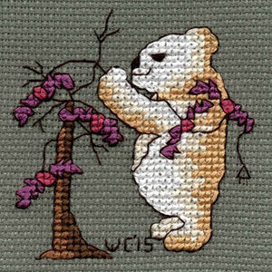 Four Scary Bears Cross Stitch Pattern Download - Raspberry Lane Crafts