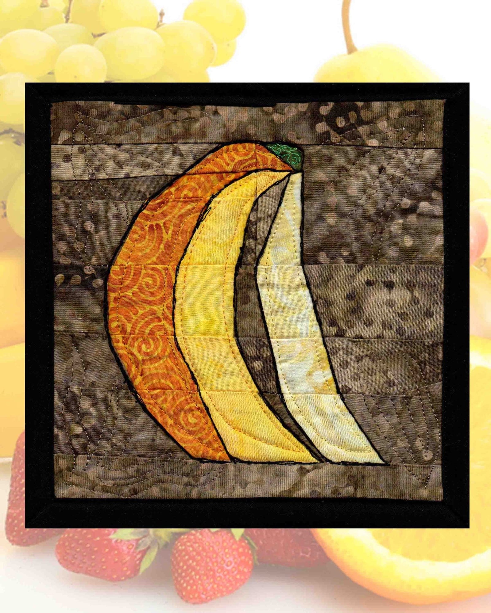 Fruit Potholder Quilt Pattern Download - Raspberry Lane Crafts