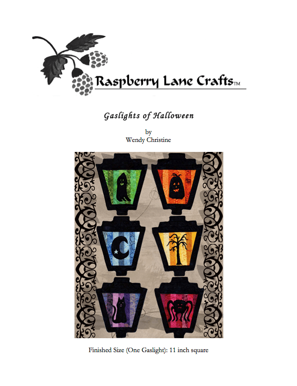 Gaslight of Halloween Sewing Pattern Download - Raspberry Lane Crafts