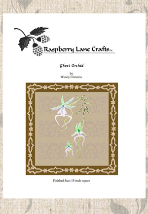Ghost Orchid Quilt Pattern Download - Raspberry Lane Crafts