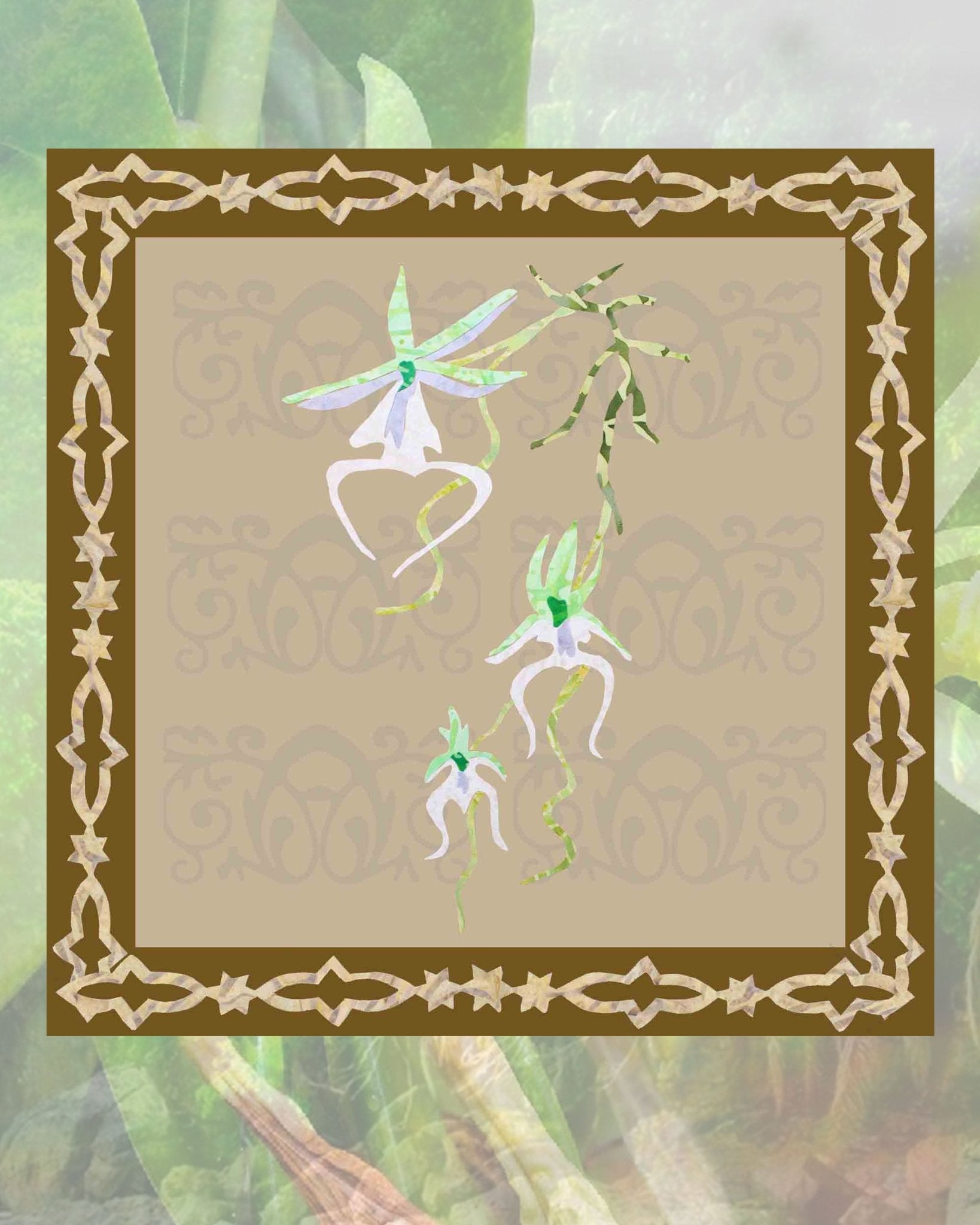 Ghost Orchid Quilt Pattern Download - Raspberry Lane Crafts