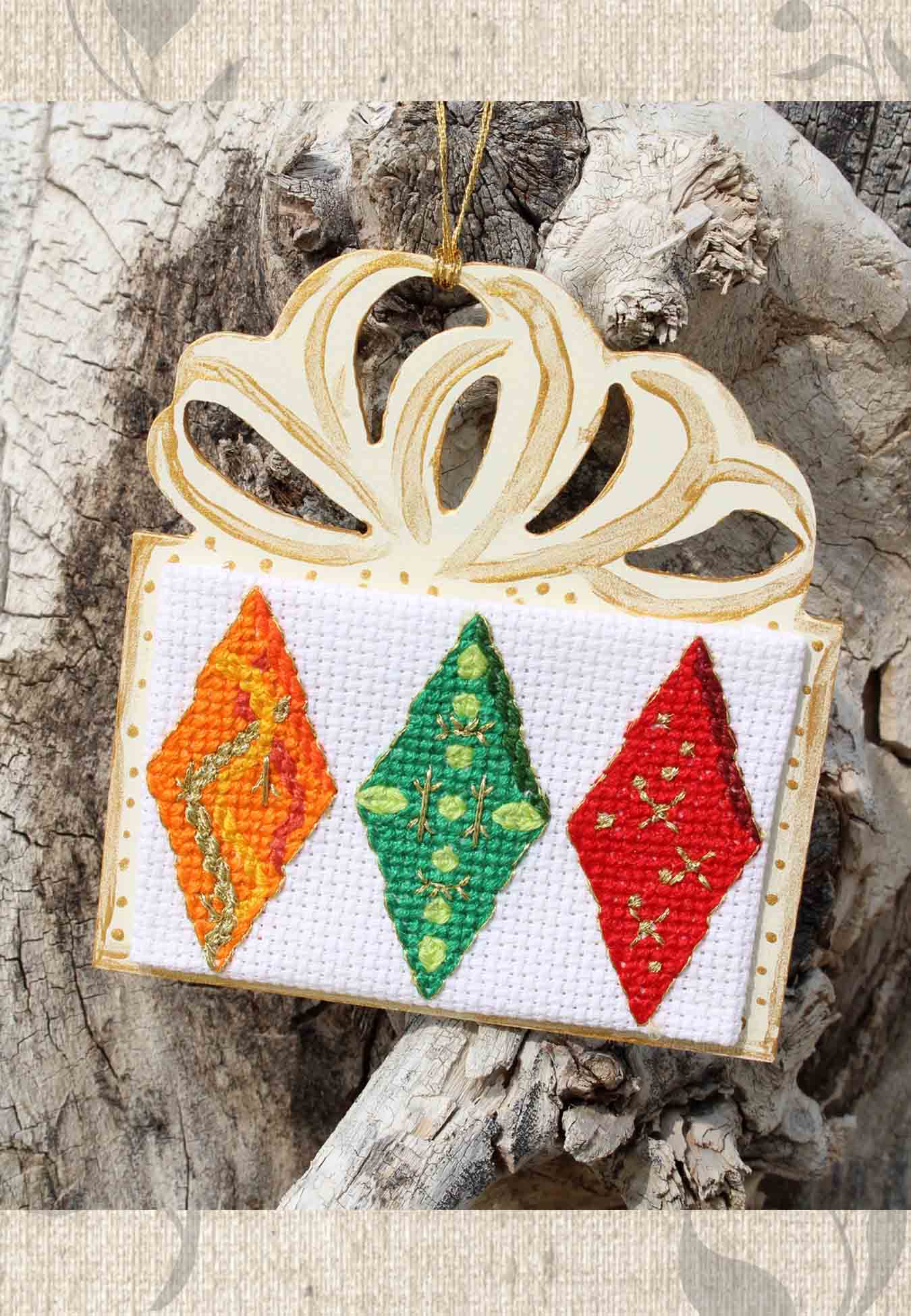 Gothic Ornaments Cross Stitch Pattern Download - Raspberry Lane Crafts