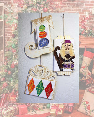 Gothic Ornaments Cross Stitch Pattern Download - Raspberry Lane Crafts