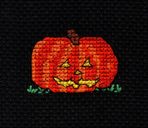 Halloween Night Cross Stitch Pattern Download - Raspberry Lane Crafts