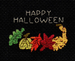 Halloween Night Cross Stitch Pattern Download - Raspberry Lane Crafts