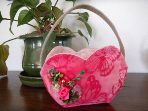Heart Basket Pattern Download - Raspberry Lane Crafts