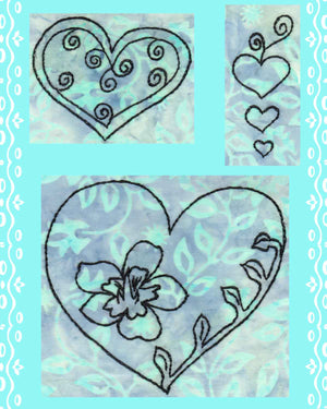 Hearts of Love Embroidery Pattern Download - Raspberry Lane Crafts