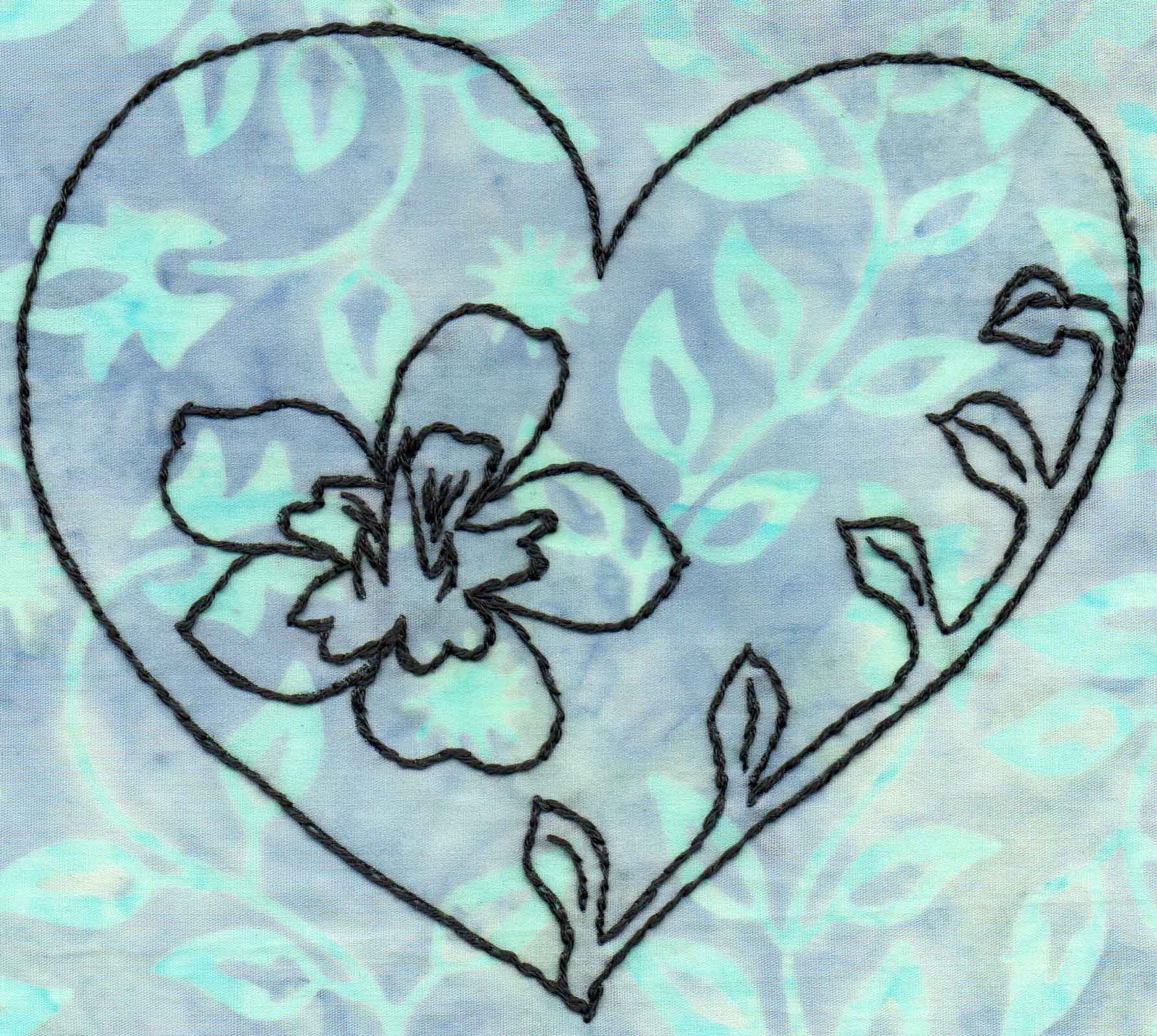 Hearts of Love Embroidery Pattern Download - Raspberry Lane Crafts