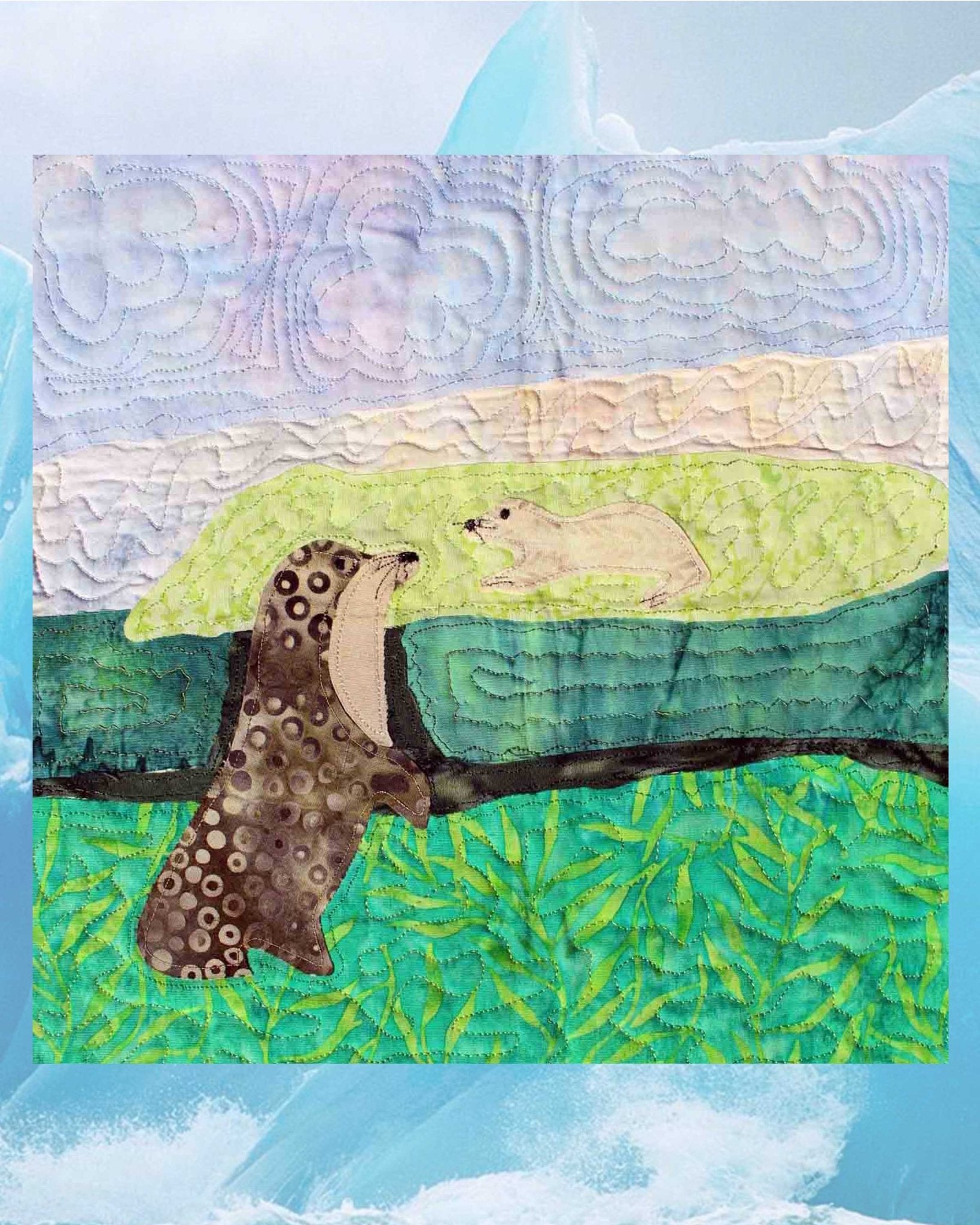 Ice Habitat Quilt Book Download - Raspberry Lane Crafts