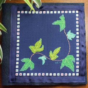 Ivy Needlebook Cross Stitch Pattern Download - Raspberry Lane Crafts
