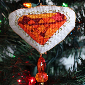 Jewel Ornaments Cross Stitch Pattern Download - Raspberry Lane Crafts
