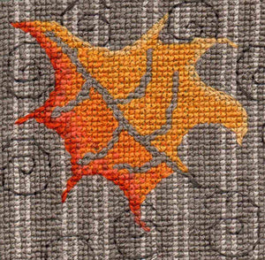 Leaves in the Wind Cross Stitch Pattern Download - Raspberry Lane Crafts