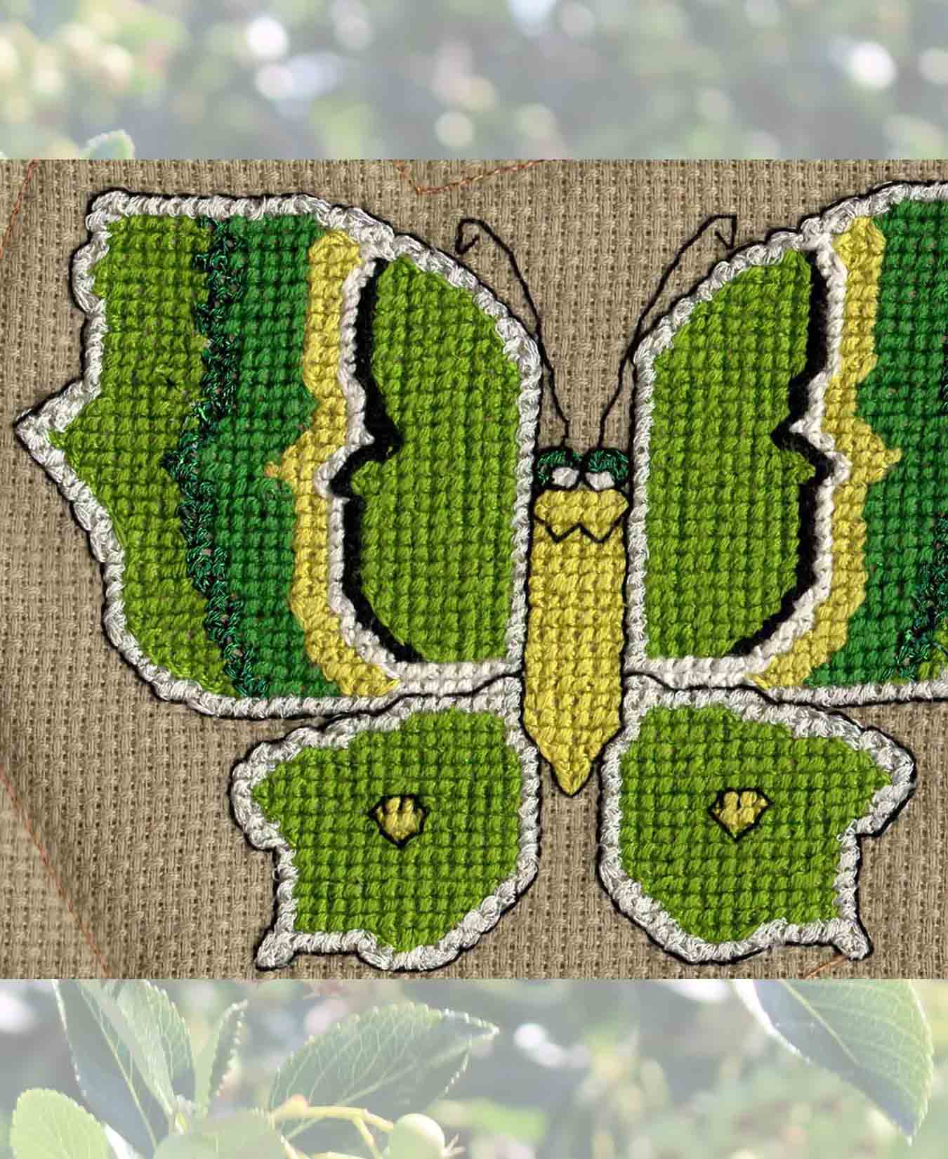 Magic Butterflies Collection Cross Stitch Pattern Download - Raspberry Lane Crafts