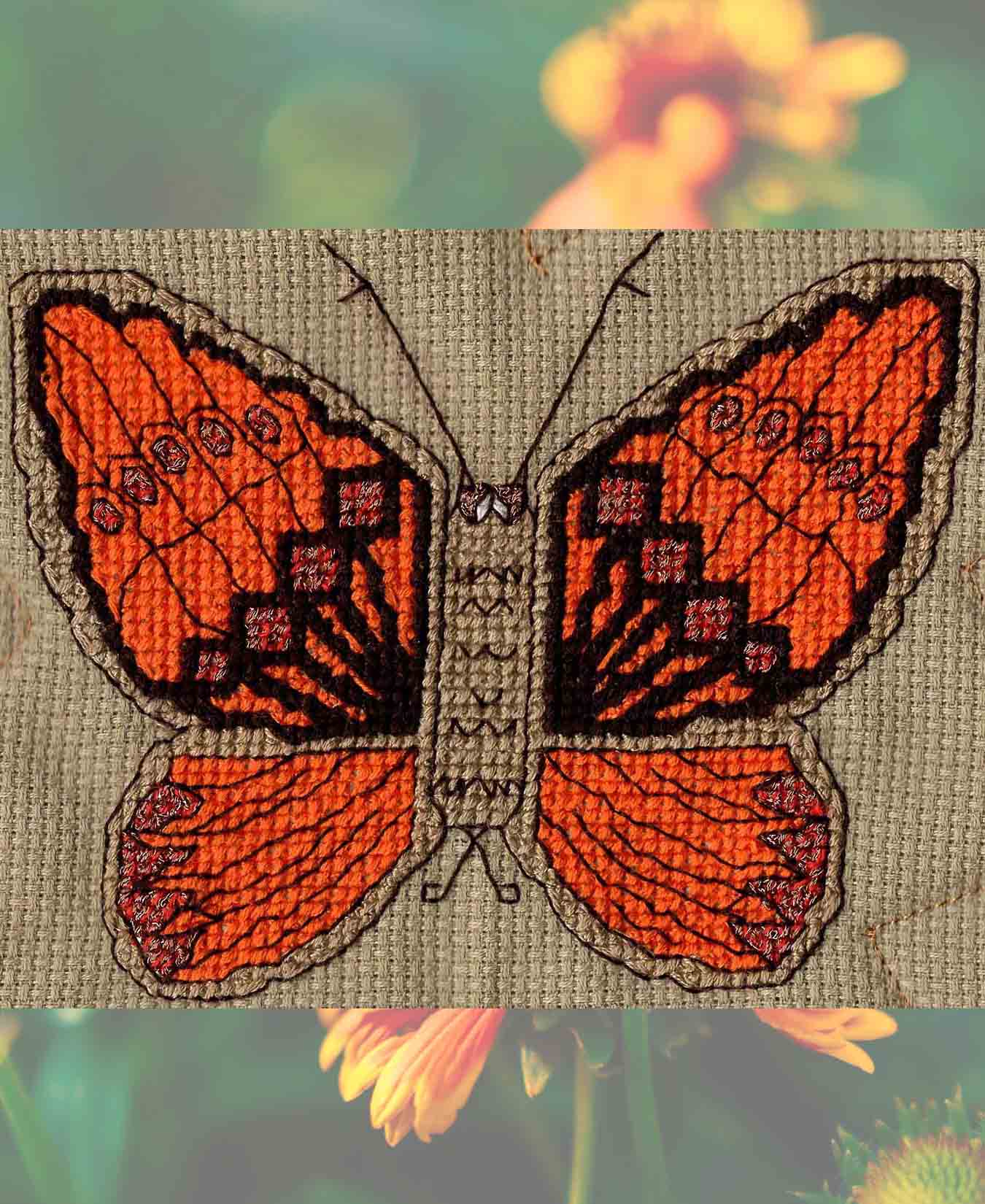 Magic Butterflies Collection Cross Stitch Pattern Download - Raspberry Lane Crafts