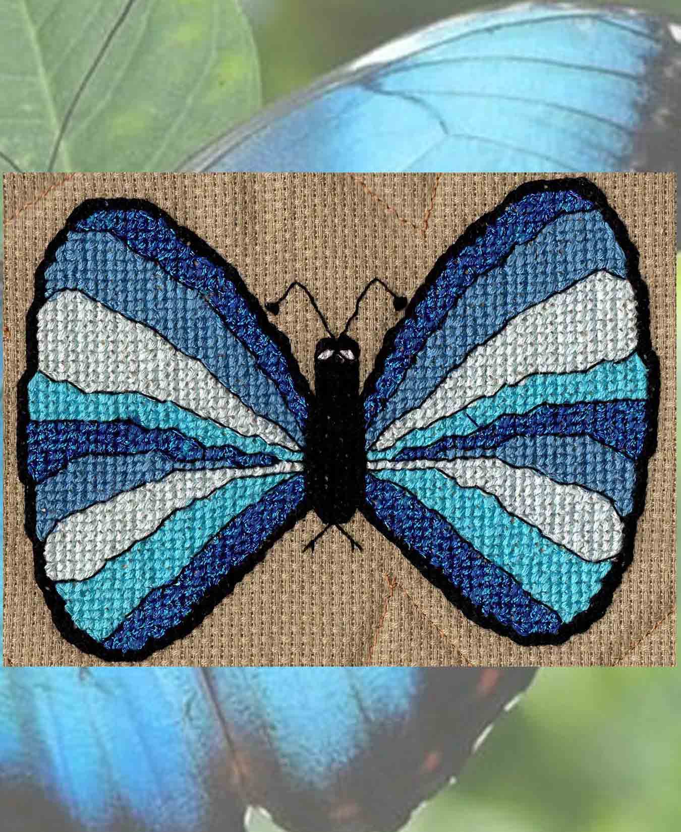 Magic Butterflies Collection Cross Stitch Pattern Download - Raspberry Lane Crafts