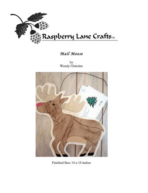 Mail Moose Sewing Pattern Download - Raspberry Lane Crafts