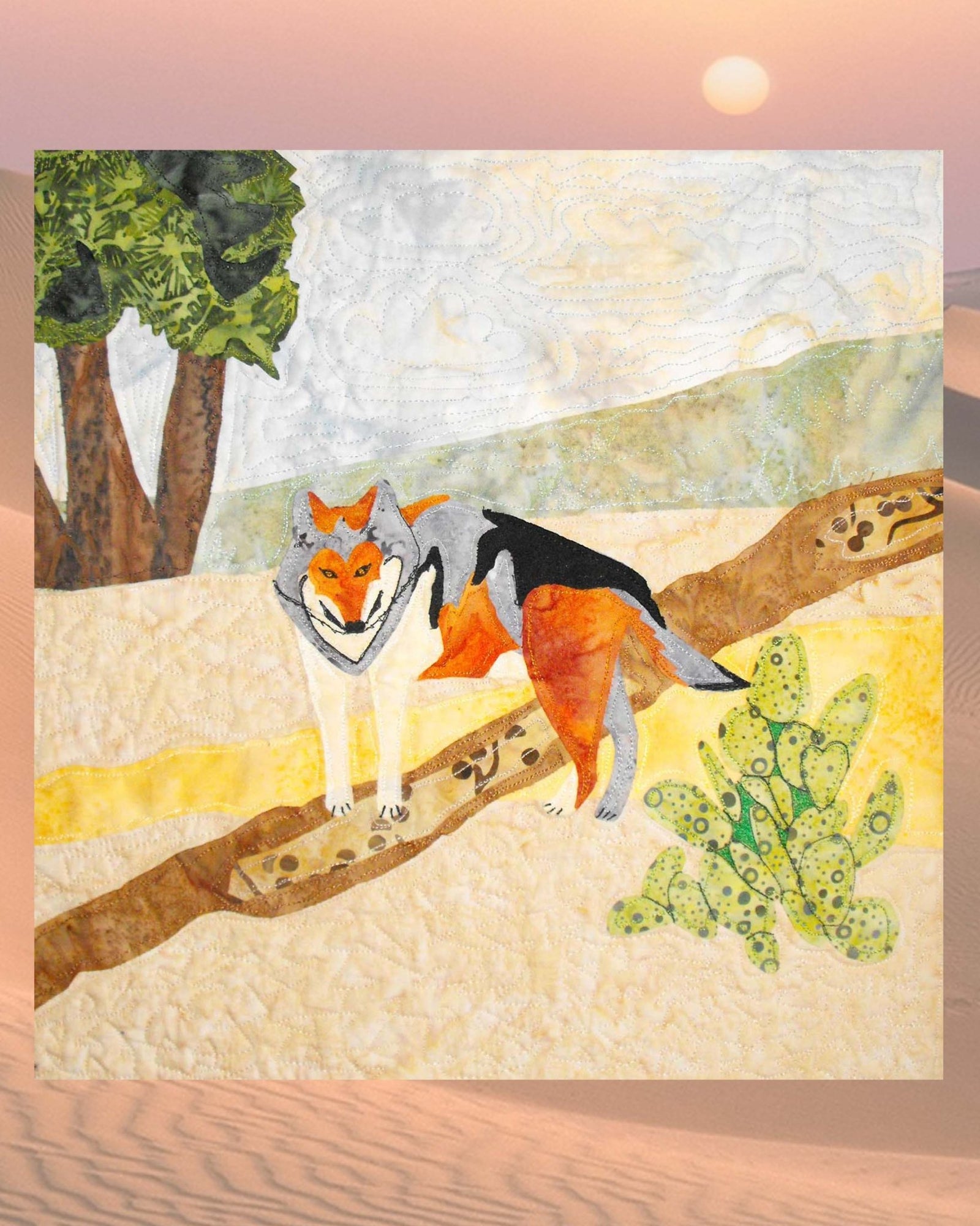 Mexican Gray Wolf Quilt Pattern Download - Raspberry Lane Crafts